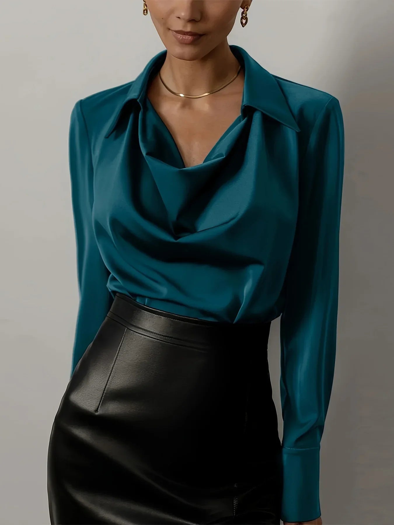 | Washable Silk Full Sleeve Shirt