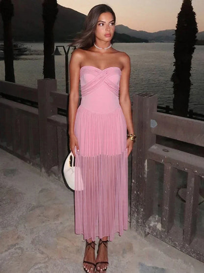 Ribbed Button Knit Bodycon Maxi Dress