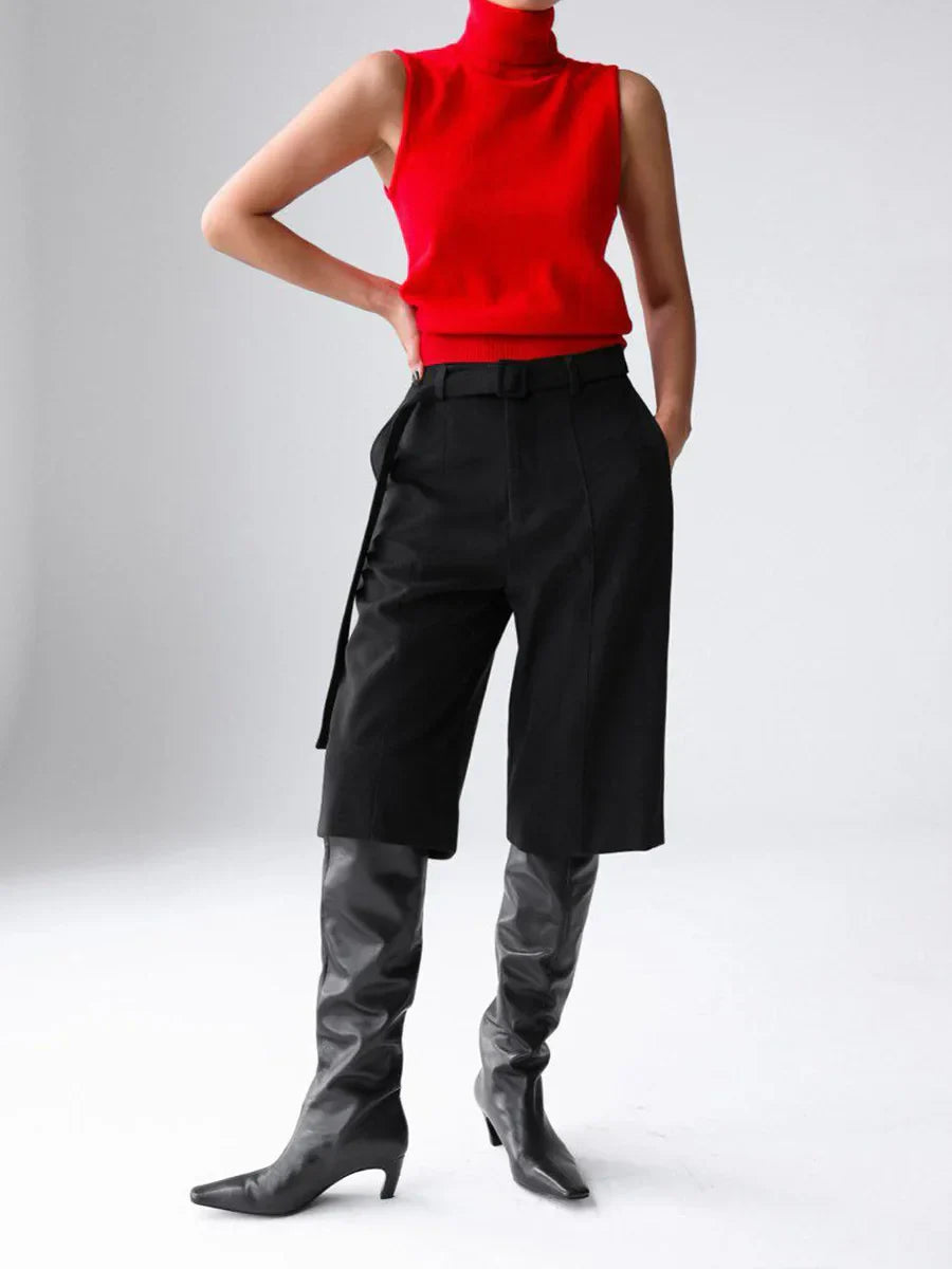| High-Neck Vest