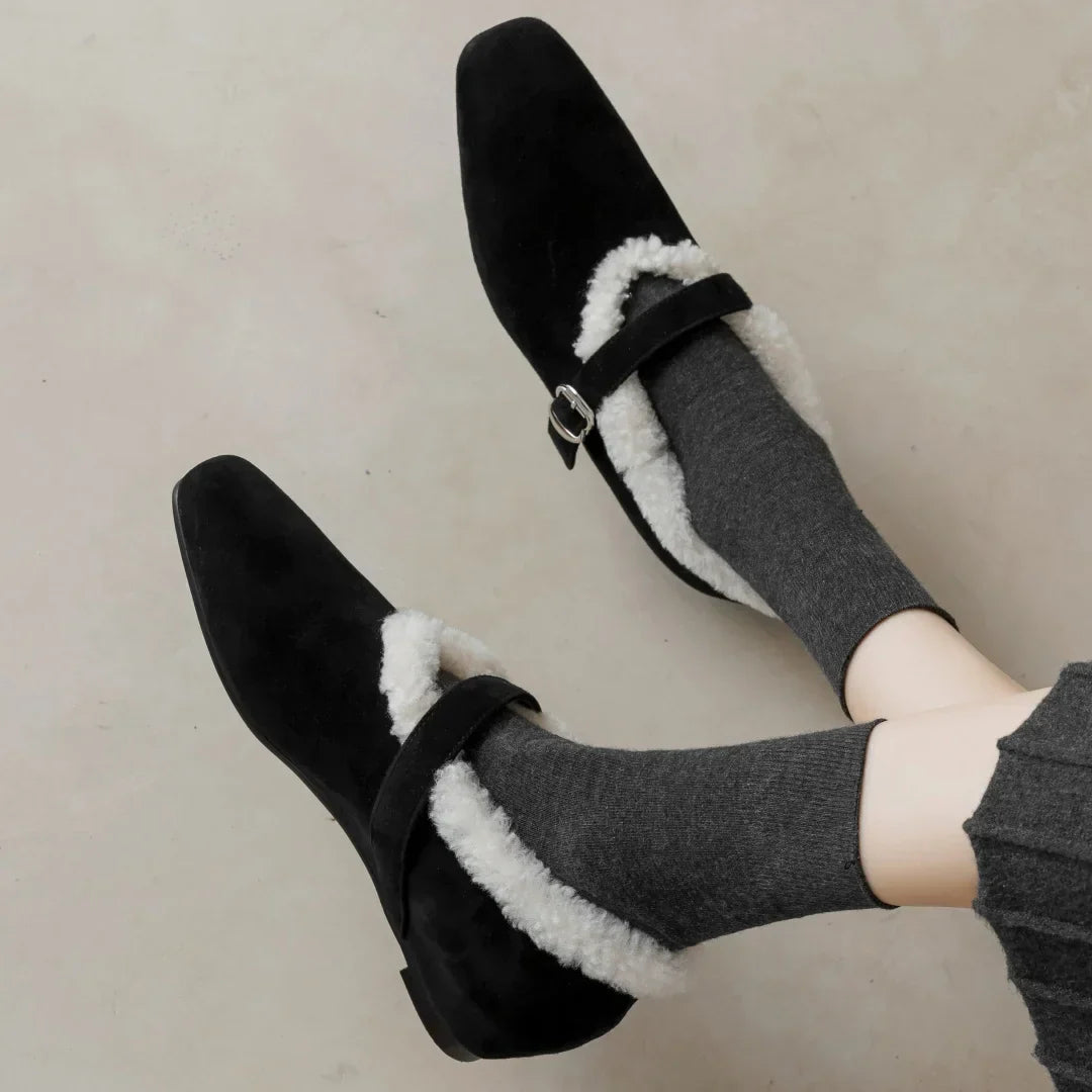 | Shearling Mary Jane