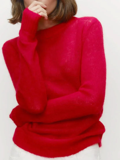 | Mohair Crewneck