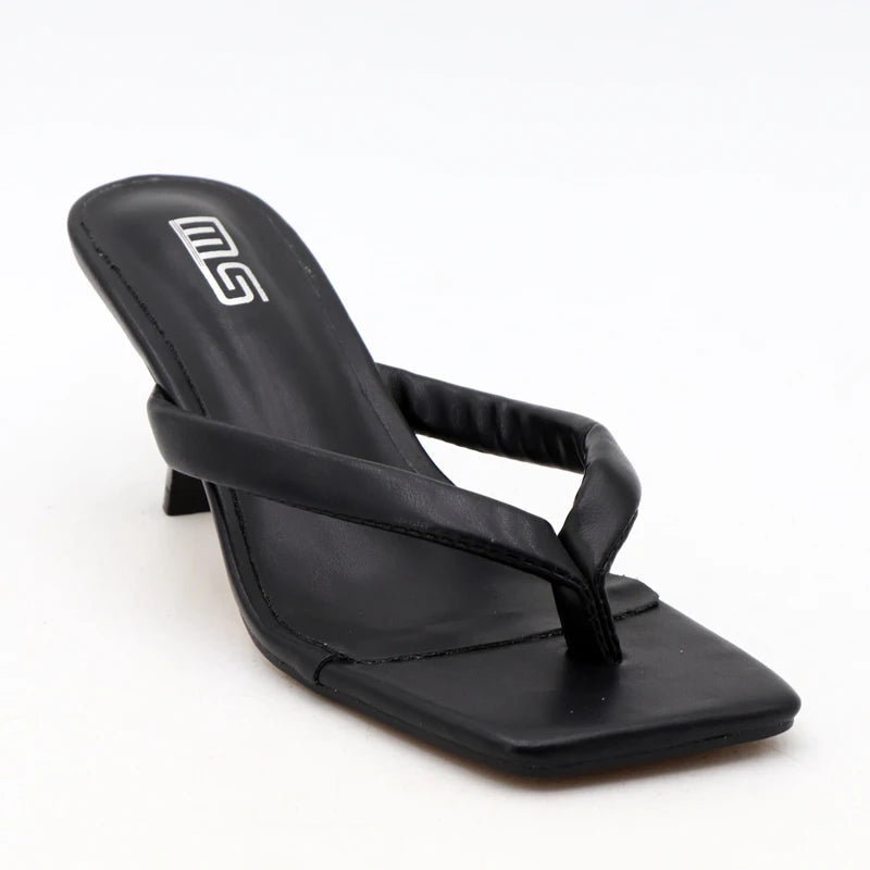 Stylish stiletto heel flip flops for women's summer fashion