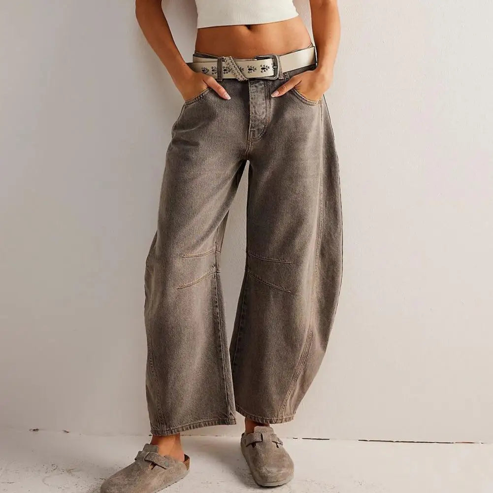 | Barrel-Leg Denim