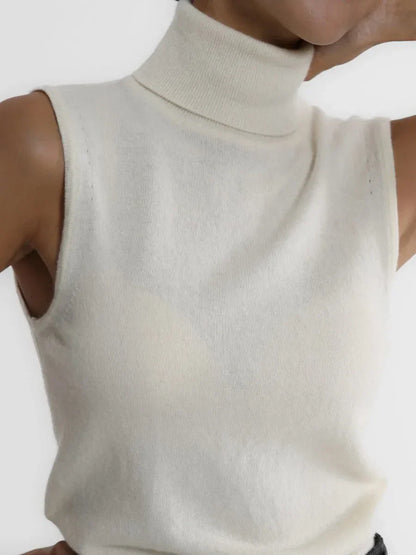 | High-Neck Vest