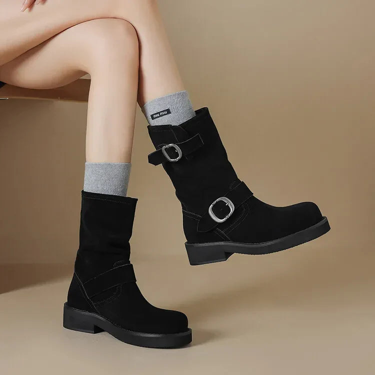 | Fair Isle Buckled Tredders