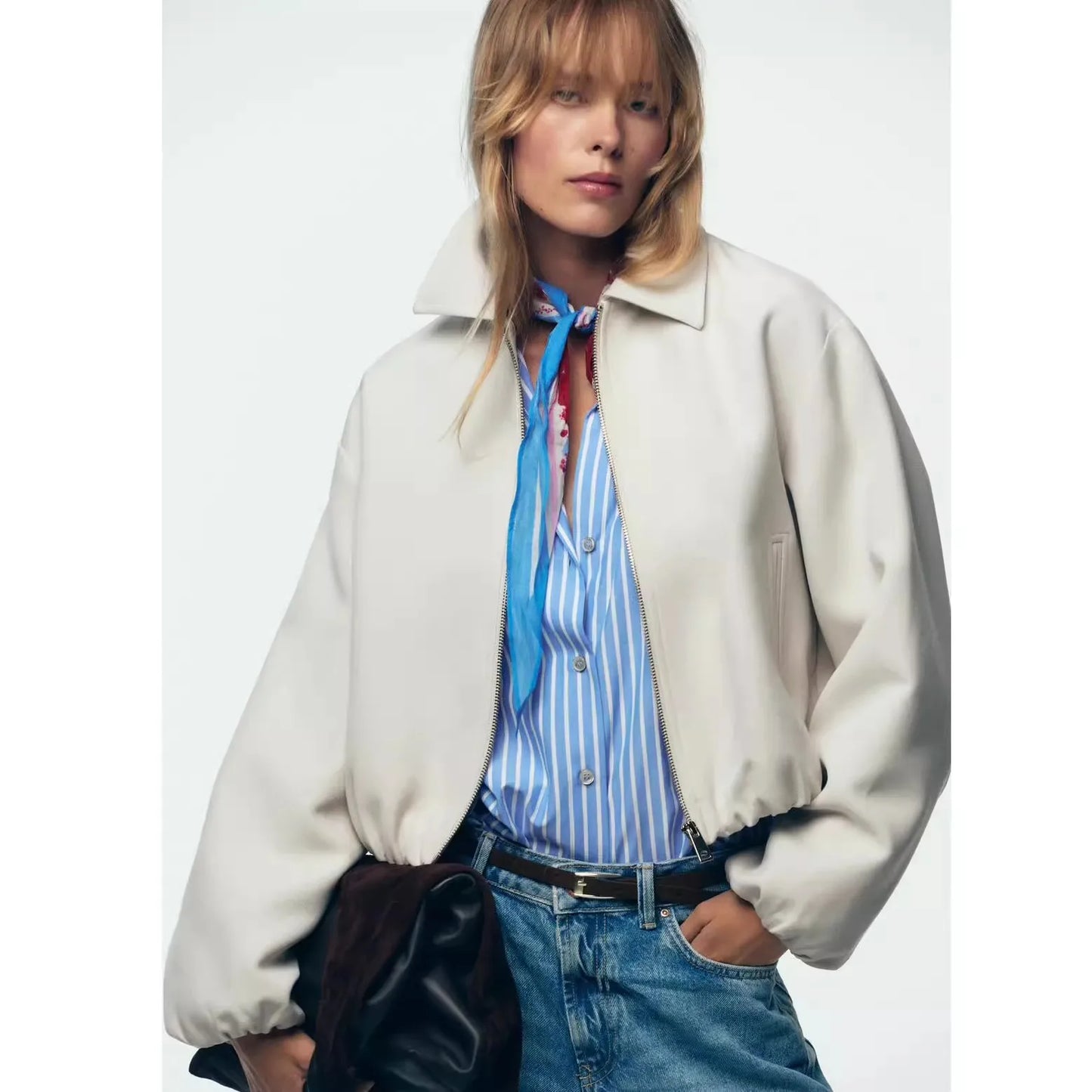 | Zip Puffy Jacket