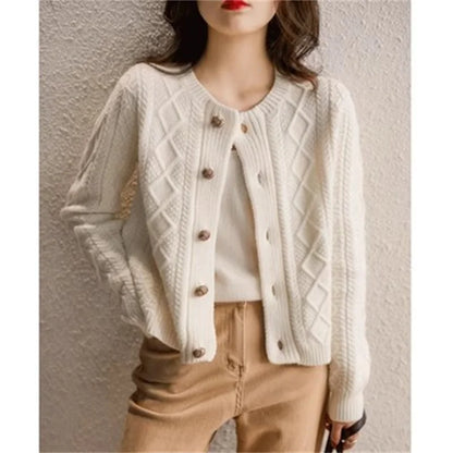 | Cable Knit Cardigan