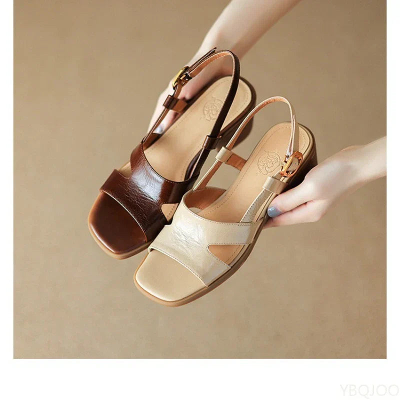 | Leather Flats
