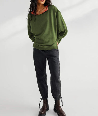 | Oversized Sweater in Maplewood