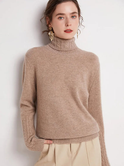 | 100% Merino Turtleneck