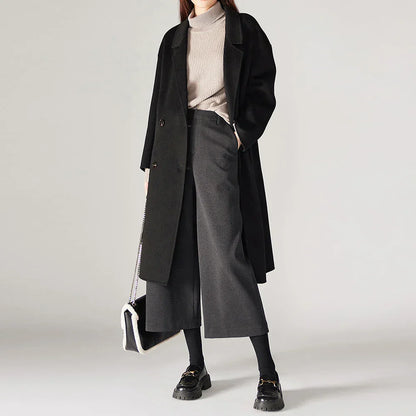 | Woolen Wide Leg Pants