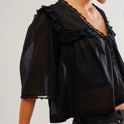 | Ruffle Blouse