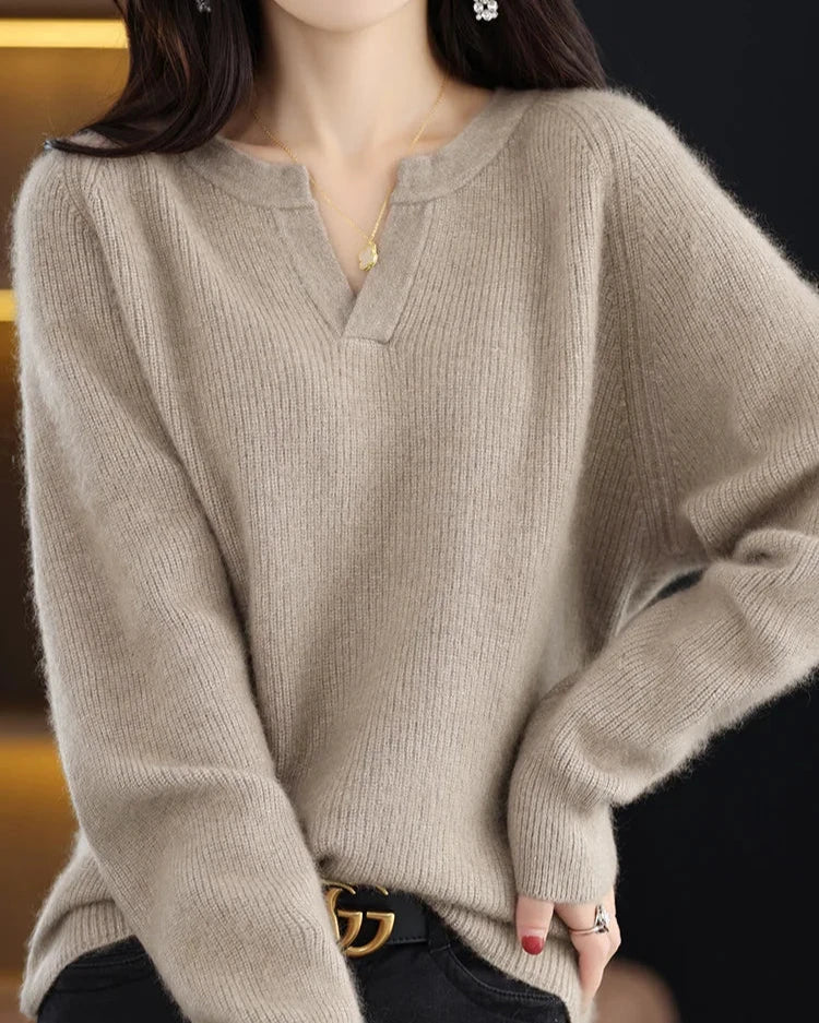 | Brushed Wool Pullover