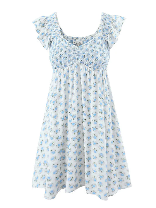 Bella Blue Mini Dress