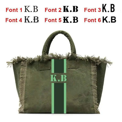 BLEUE PERSONALIZED TOTE