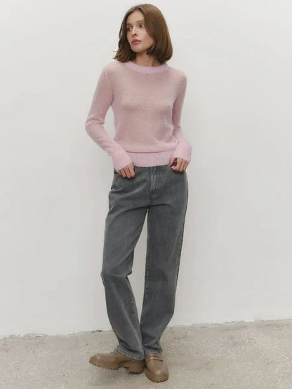 | Mohair Crewneck