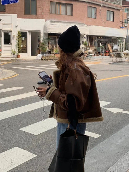 Sadie Faux Leather Jacket