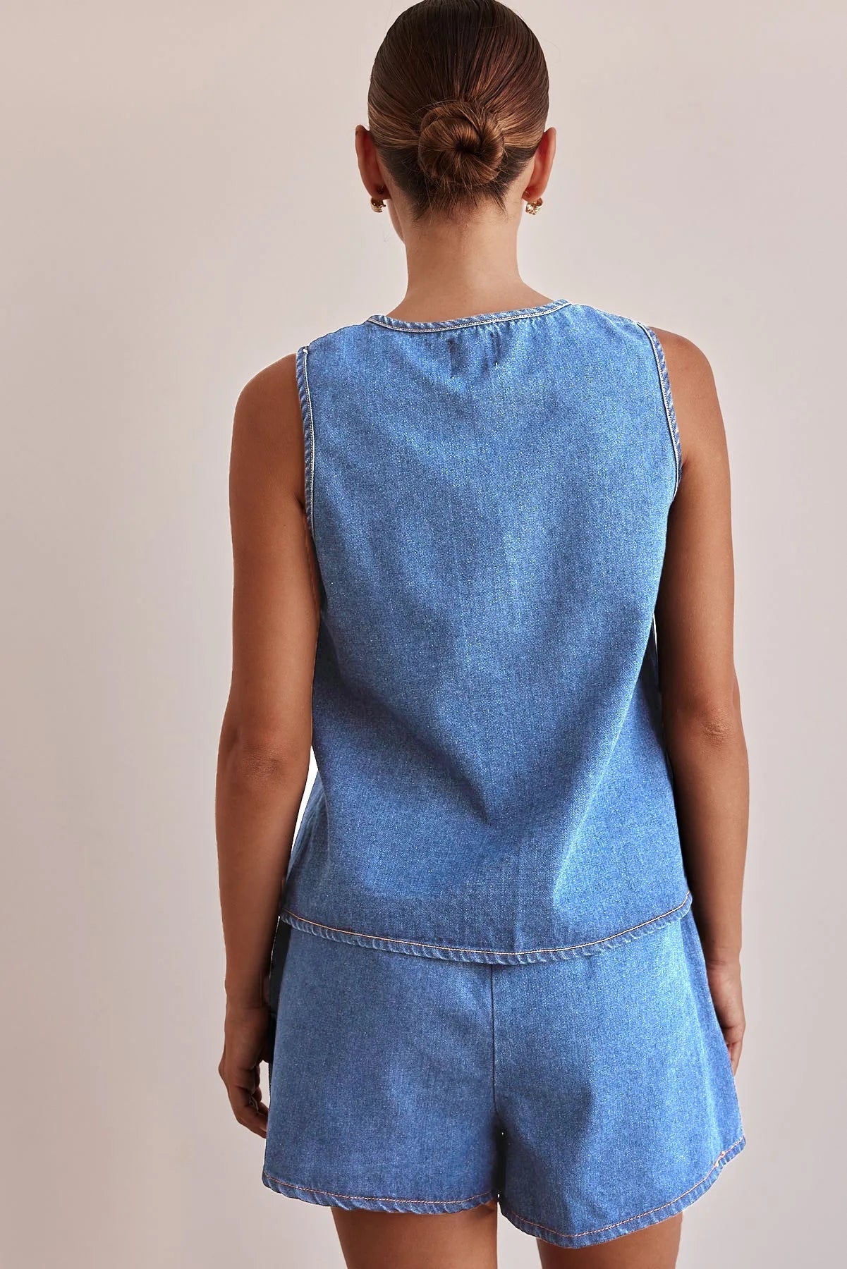 | Denim Tie Set