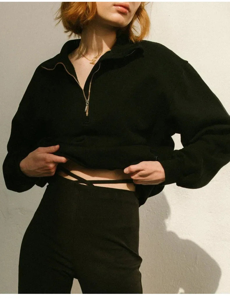 | Half-Zip Sweatshirt