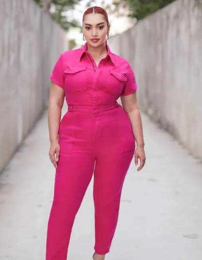 | Denim jumpsuit