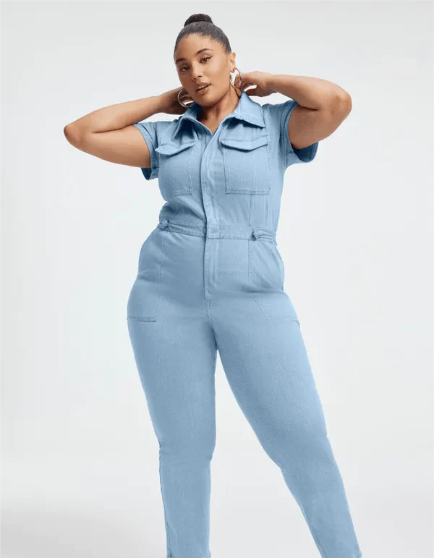 | Denim jumpsuit