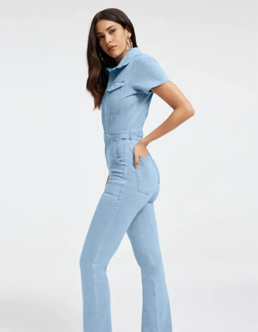 | Denim jumpsuit