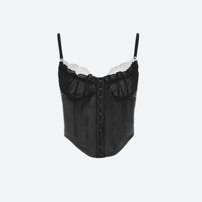 Satin Corset Top
