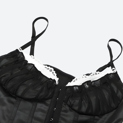 Satin Corset Top