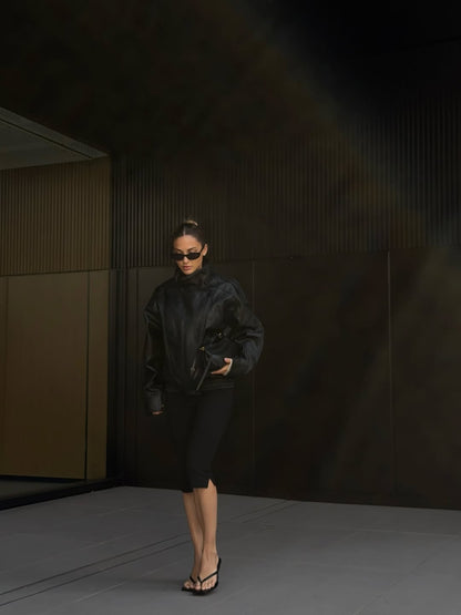 Amelie Leather Jacket