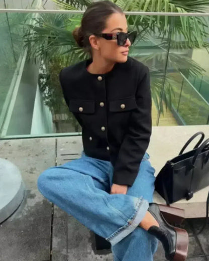 | Classic Tailored Cut Blazer