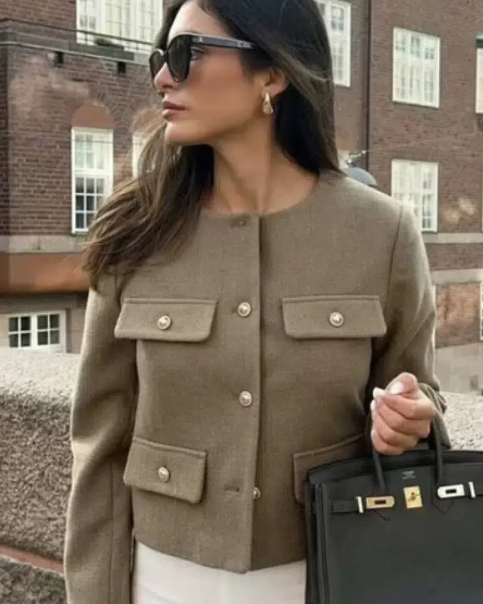| Classic Tailored Cut Blazer