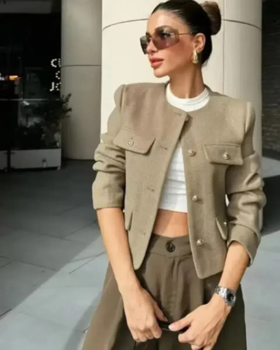 | Classic Tailored Cut Blazer