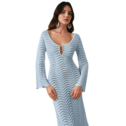 | Open-Knit Dress