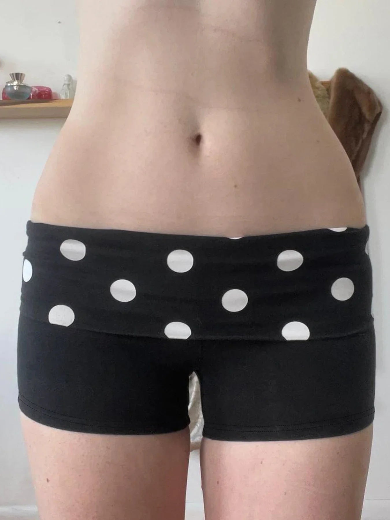 Solid Bow Sleepwear Short