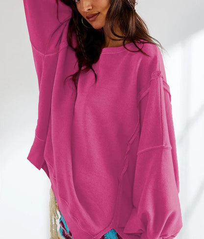 | Oversized Sweater in Maplewood