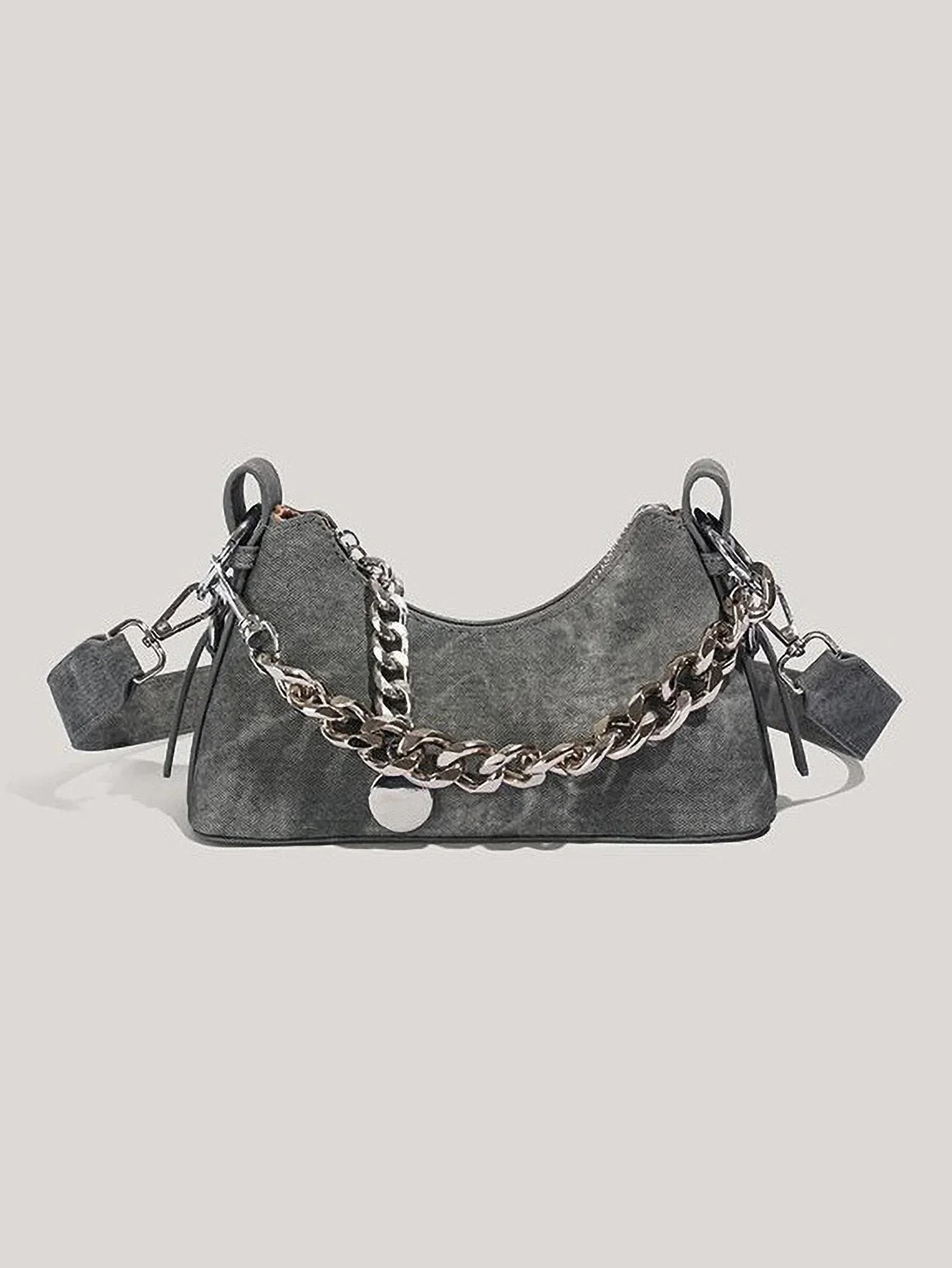 | Denim Chain Bag