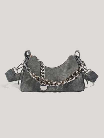 | Denim Chain Bag