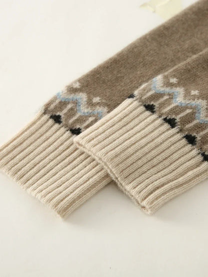 | Cashmere Zip-Up