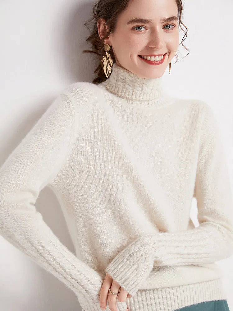 | 100% Merino Turtleneck