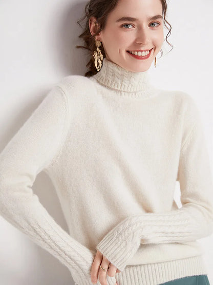 | 100% Merino Turtleneck