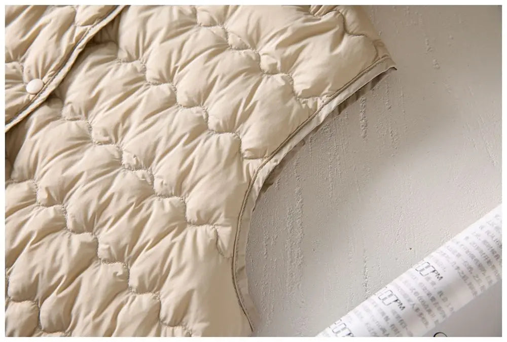 | Puffer Vest in Gold