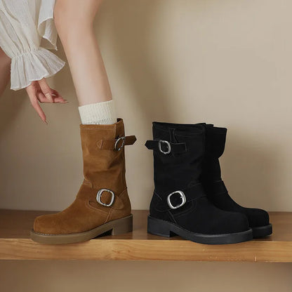 | Fair Isle Buckled Tredders