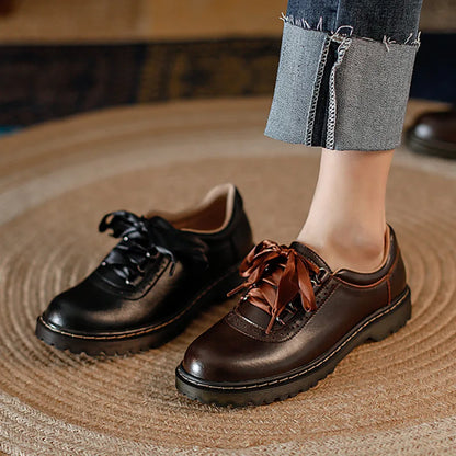 | 100% Leather Oxford Shoes