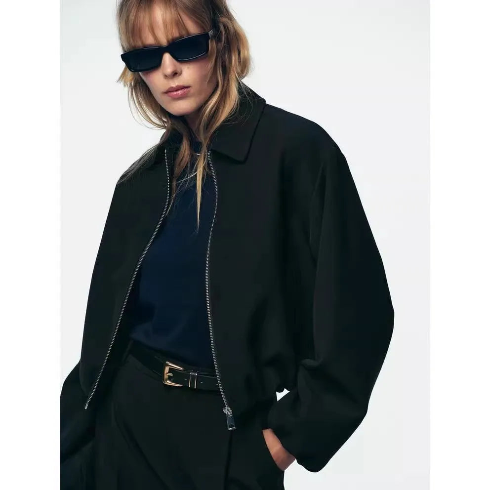 | Zip Puffy Jacket