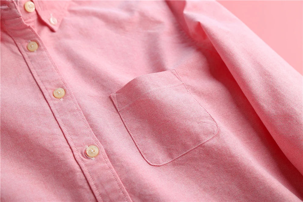 | Oxford Blouses in Pastel