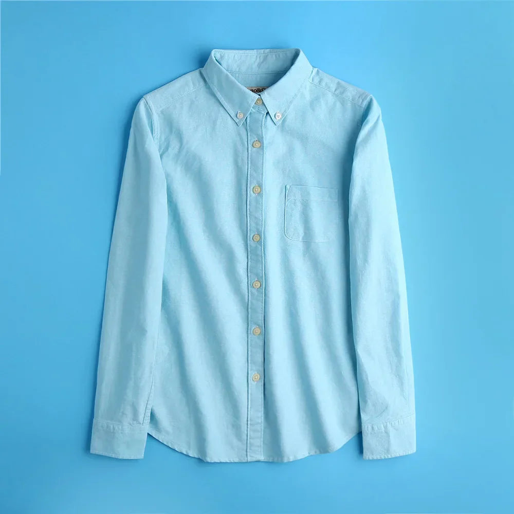 | Oxford Blouses in Pastel