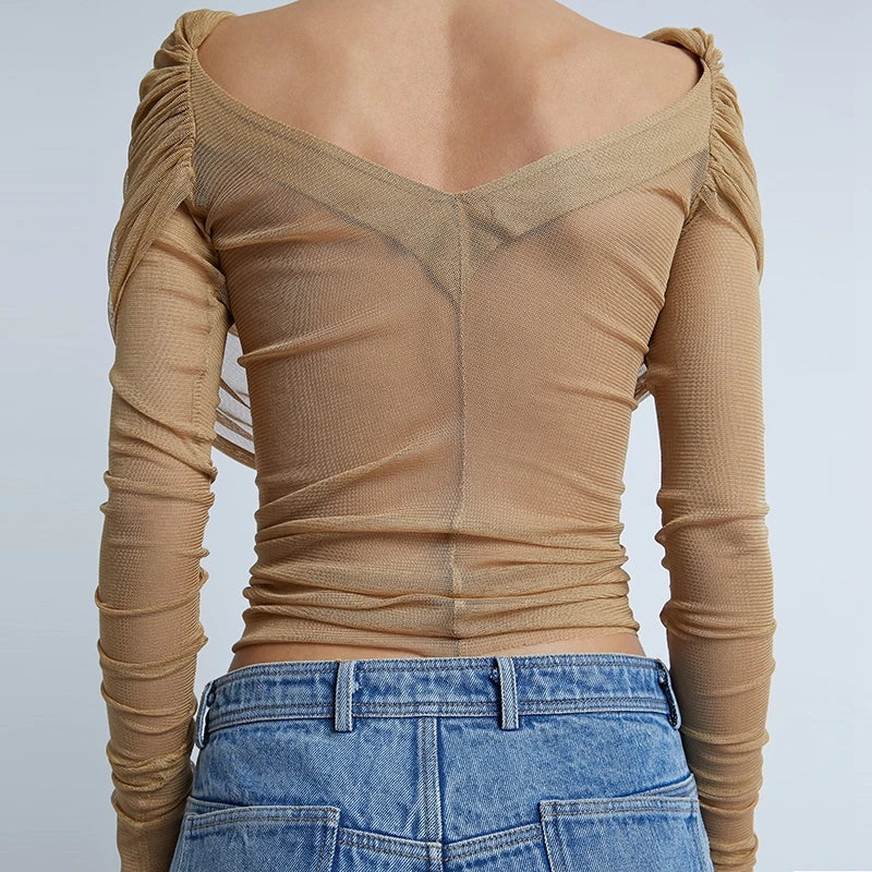 | Mesh Overshirt