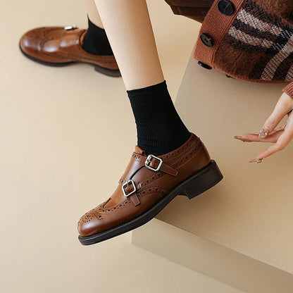 | Leather Penny Loafers