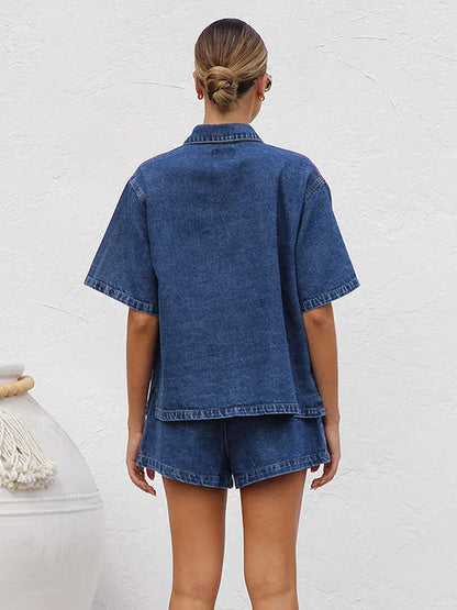 | Denim 2-Piece Set
