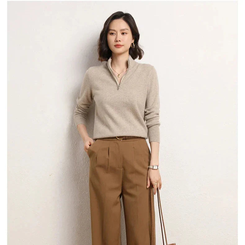 | Cashmere Half-Zip